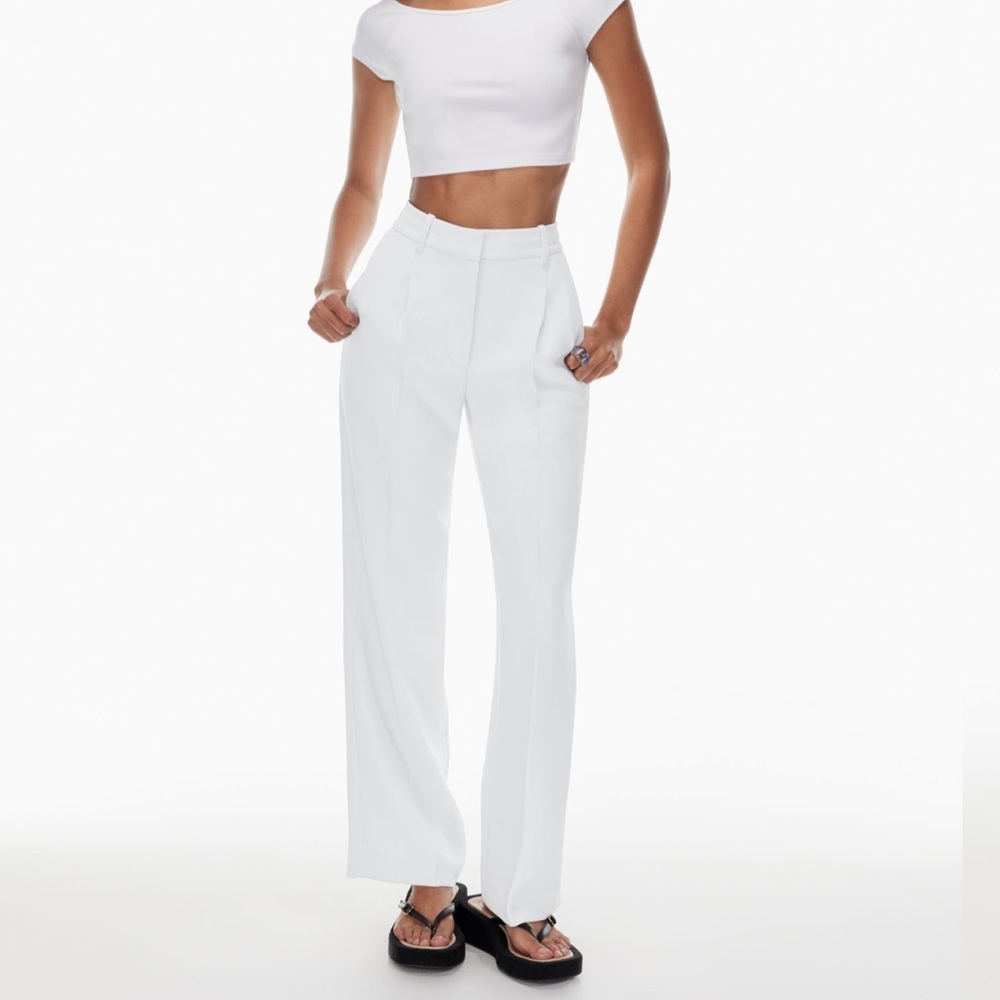 Effortless pants frozen gray NWT